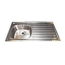 Franke  1 Bowl Stainless Steel Inset Kitchen Sink 1015 x 200mm