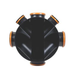 FloPlast Push-Fit 5-Inlet Adjustable Chamber Base 450mm