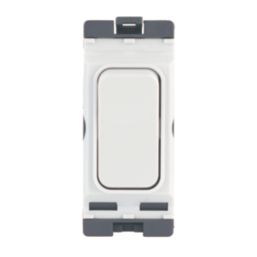 Hager Sollysta WMGS16 20AX Grid Intermediate Switch White