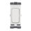 Hager Sollysta WMGS16 20AX Grid Intermediate Switch White