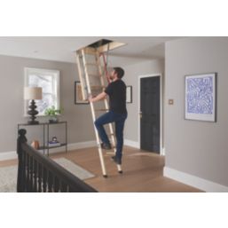 Werner ThermoPlus Complete Timber 2.86m Loft Ladder Kit