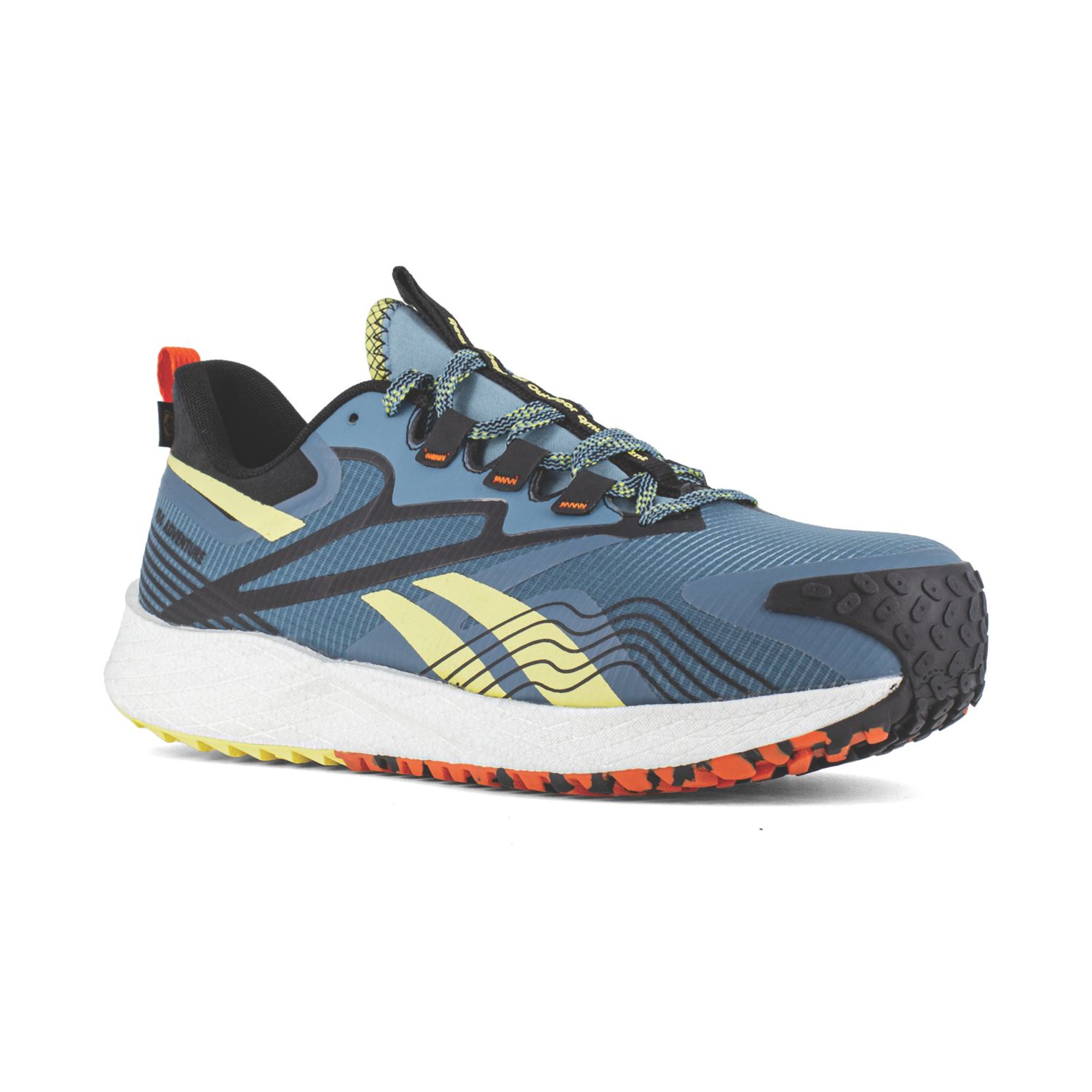 Reebok FE4 Adventure Size 12 Blue / Yellow Safety Trainers (499CU)