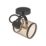Eglo Dellow Cylindrical 1-Light Spotlight Black