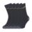 Goodyear GYSCK004 Socks Black/Blue One Size Fits All 5 Pack