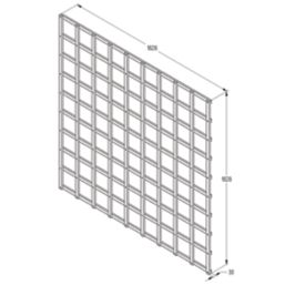 Forest  Softwood Square Trellis 6' x 6' 5 Pack