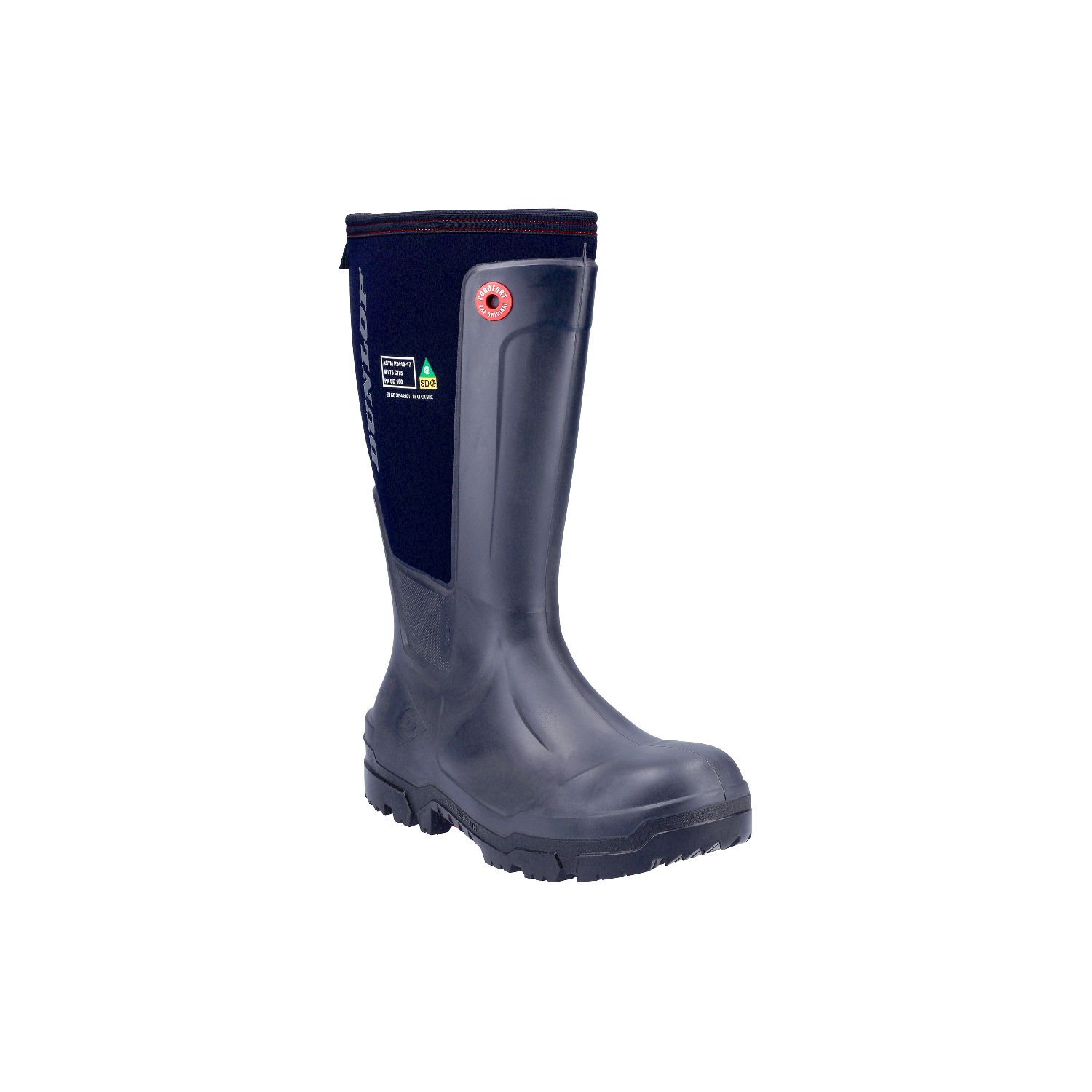 Dunlop Snugboot Workpro Size 13 Black Safety Wellies (499JX)