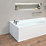 Ideal Standard Concept Freedom 80cm Bath End Panel 785mm White