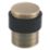 Eclipse Round Buffered Solid Floor Door Stop 30 x 41mm Antique Brass