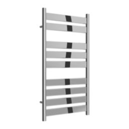 Reina 950mm x 500mm 1221BTU Chrome Flat Designer Towel Radiator