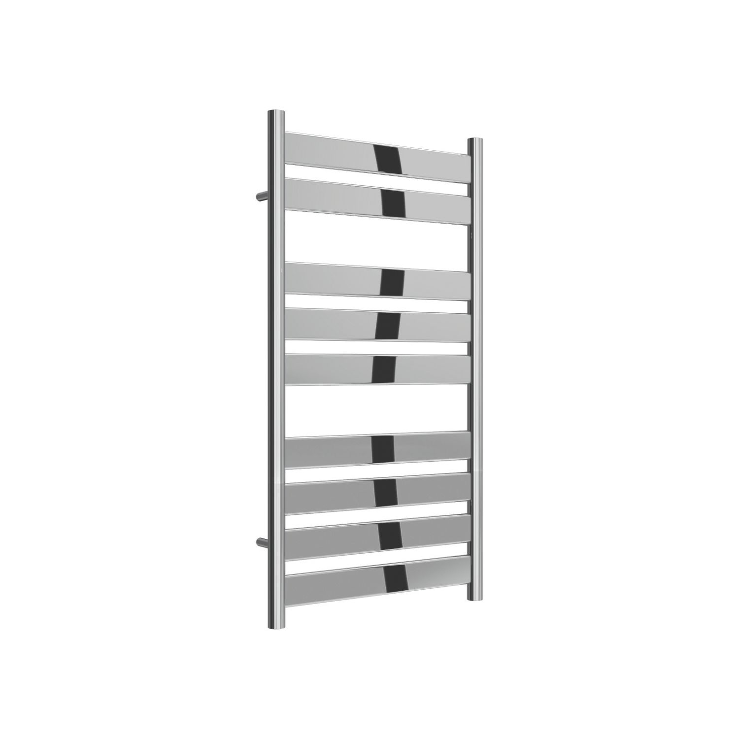 Reina 950mm x 500mm 1221BTU Chrome Flat Designer Towel Radiator (499LG)