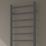 Reina 800mm x 500mm 1107BTU Anthracite Flat Designer Towel Radiator