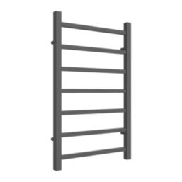 Reina 800mm x 500mm 1107BTU Anthracite Flat Designer Towel Radiator