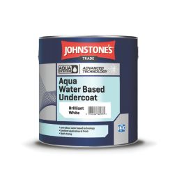 Johnstones Trade  2.5Ltr Brilliant White Matt  Interior & Exterior Wood & Metal Undercoat
