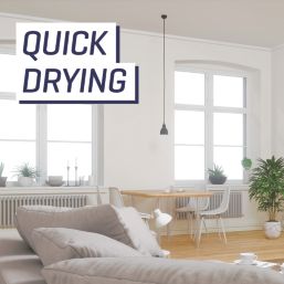 Johnstones Trade  2.5Ltr Brilliant White Matt  Interior & Exterior Wood & Metal Undercoat