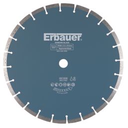 Refurb Erbauer  Masonry Segmented Diamond Cutting Blade 350mm x 25.4mm