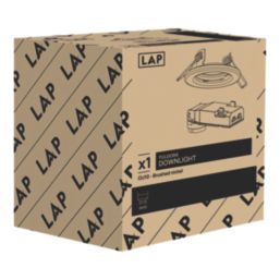 LAP Fulgora Fixed  Downlight Brushed Nickel