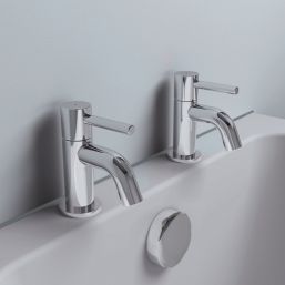 Ideal Standard Ceraline Chrome 127mm Deck Mounted Lever 2 Tap Holes Bath Pillar Tap