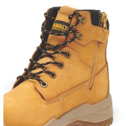 DEWALT Jamestown Size 9  Honey Water-Resistant Steel Toe Cap Safety Boots