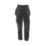 DEWALT Harrison Work Trousers Black/Grey 30" W 31" L