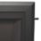 Be Modern Design Black Slide Control Inset Gas Manual Fire 510mm x 123mm x 605mm