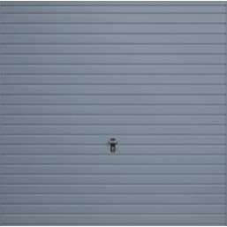 Gliderol Horizontal 8' x 6' 6" Non-Insulated Frameless Steel Up & Over Garage Door Window Grey