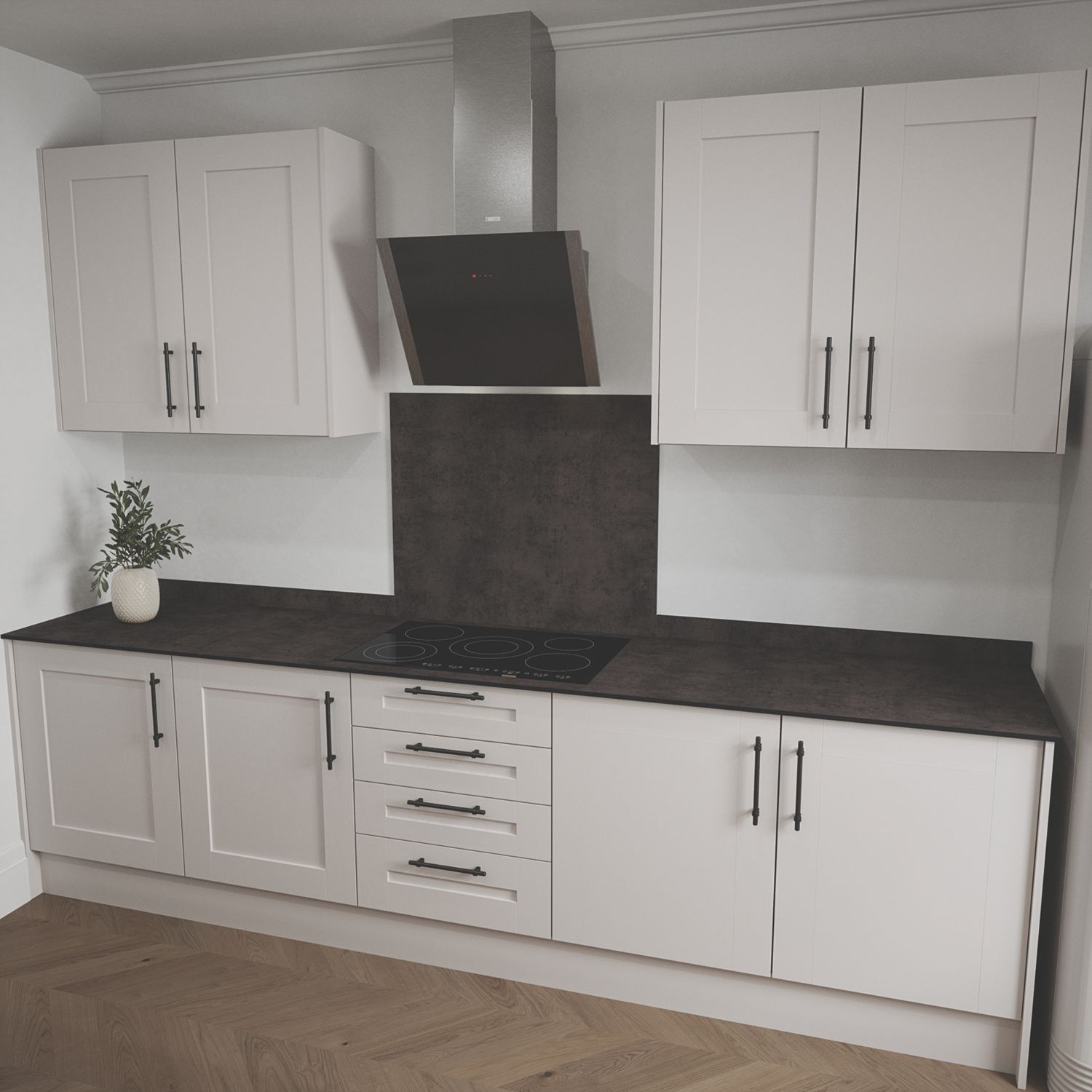 Mariz Deep Grey Splashback 750mm x 900mm x 12mm (499YY)