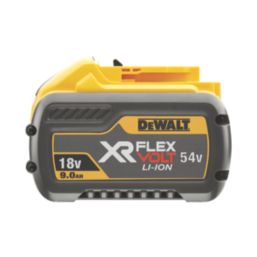 Battery dewalt FLEXVOLT (DCB547) 3 x 9 Ah, 54 V and Charger (DCB118) Set  METABO (DCB118X3-QW), 162 Wh