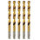 Erbauer  Round Shank Metal Drill Bits 8.5mm x 117mm 5 Pack
