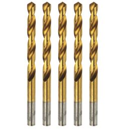 Erbauer  Straight Shank Metal Drill Bits 8.5mm x 117mm 5 Pack