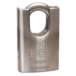 Kasp K18060XD Hardened Steel Weatherproof Closed Shackle Padlock