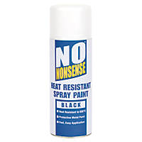 No Nonsense Heat-Resistant Spray Paint Black 400ml
