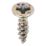 Timco  PZ Double-Countersunk Self Tapping Multi-Use Screws 4mm x 16mm 200 Pack