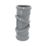 FloPlast  Push-Fit 0-90° Double Socket Adjustable Bend Grey 110mm