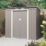 Rowlinson Trentvale 6' 6" x 3' 6" (Nominal) Pent Metal Shed Light Grey