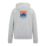 Regatta Cline  Hooded Sweatshirt Grey Marl / Mediterranea Small 40.9" Chest