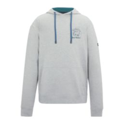 Regatta Cline  Hooded Sweatshirt Grey Marl / Mediterranea Small 40.9" Chest