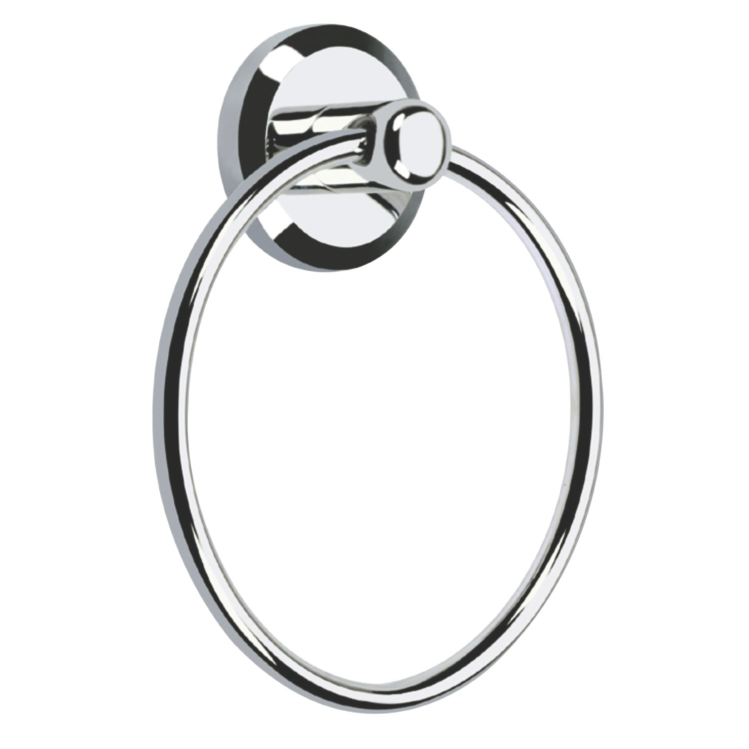 Bristan Solo Towel Ring Chrome (500JE)