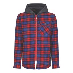 Regatta Siege  Shirt Jacket Classic Red Check 2X Large 47" Chest