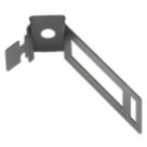 D-Line Pre-Galvanised Steel Safe-D Conduit Saddles 20mm Black 100 Pack