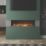 Be Modern Pryzm Invision 1000 Black Remote Control Wall-Mounted Electric Inset Fire 1008mm x 111mm x 296mm