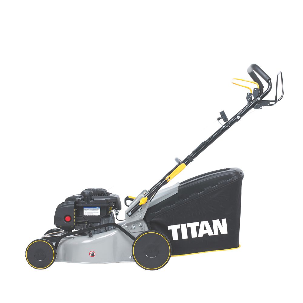 Titan TTLMP300SP40 41cm 125cc Self Propelled Rotary Petrol Lawn