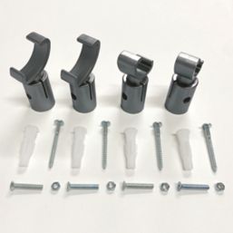 Towelrads 1400mm x 500mm 2139BTU Black Flat Designer Towel Radiator