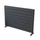 Ximax Oceanus 595mm x 900mm 2962BTU Anthracite Horizontal Designer Radiator