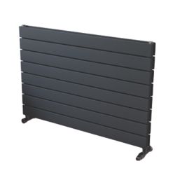 Ximax Oceanus 595mm x 900mm 2962BTU Anthracite Horizontal Designer Radiator