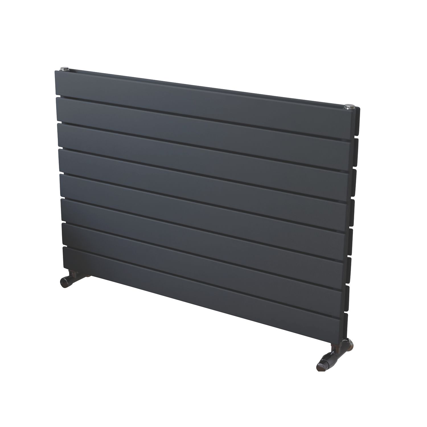 Ximax Oceanus 595mm x 900mm 2962BTU Anthracite Horizontal Designer Radiator (500TR)
