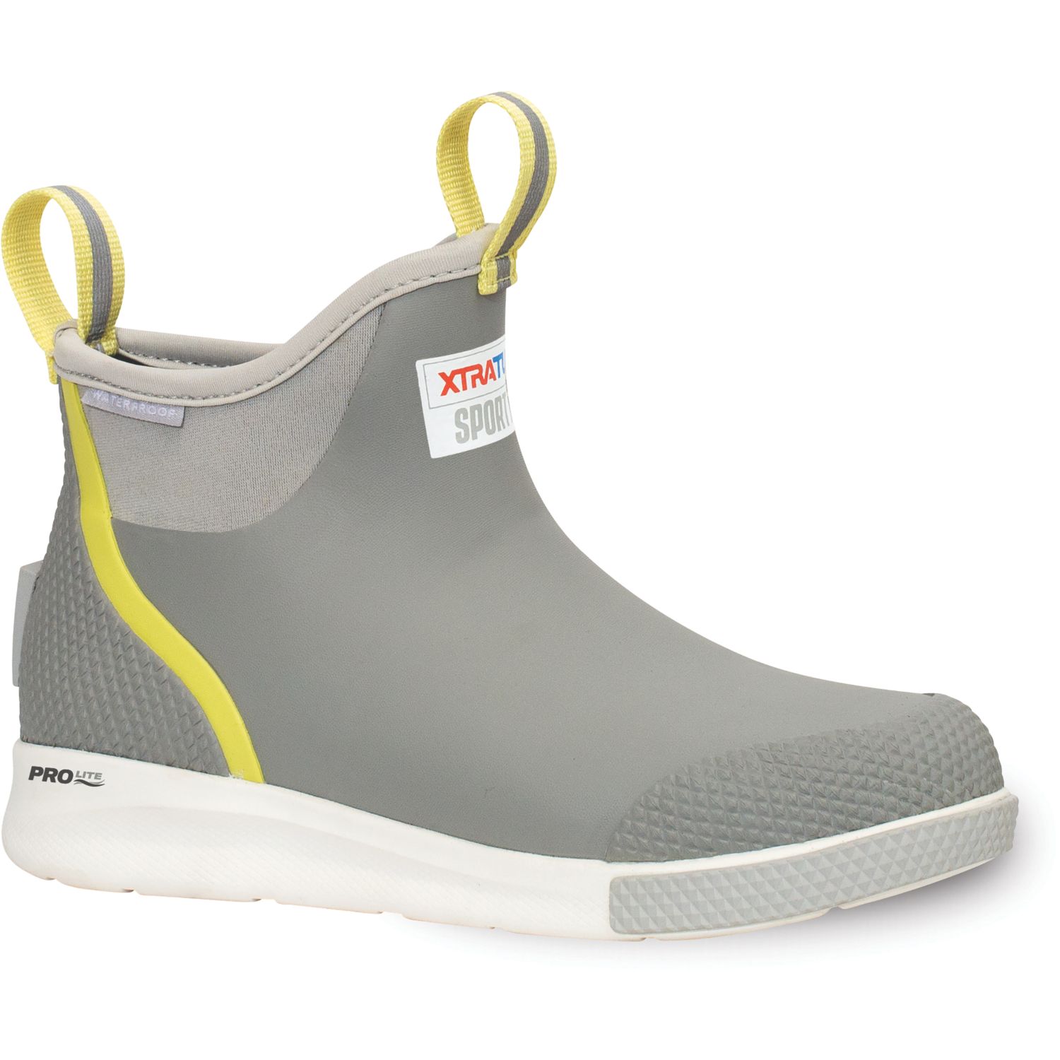 Xtratuf Ankle Deck Sport Size 4 Womens Grey Non Safety Wellies (500XM)
