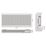Flomasta 600mm x 1100mm 5016BTU White Type 21 Convector Radiator
