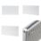 Flomasta 600mm x 1100mm 5016BTU White Type 21 Convector Radiator