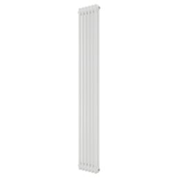 Azur 1800mm x 290mm 2705BTU White Vertical 2 Column Radiator