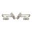 Smith & Locke  Concealed Window Restrictors Self-Colour 45mm 2 Pack